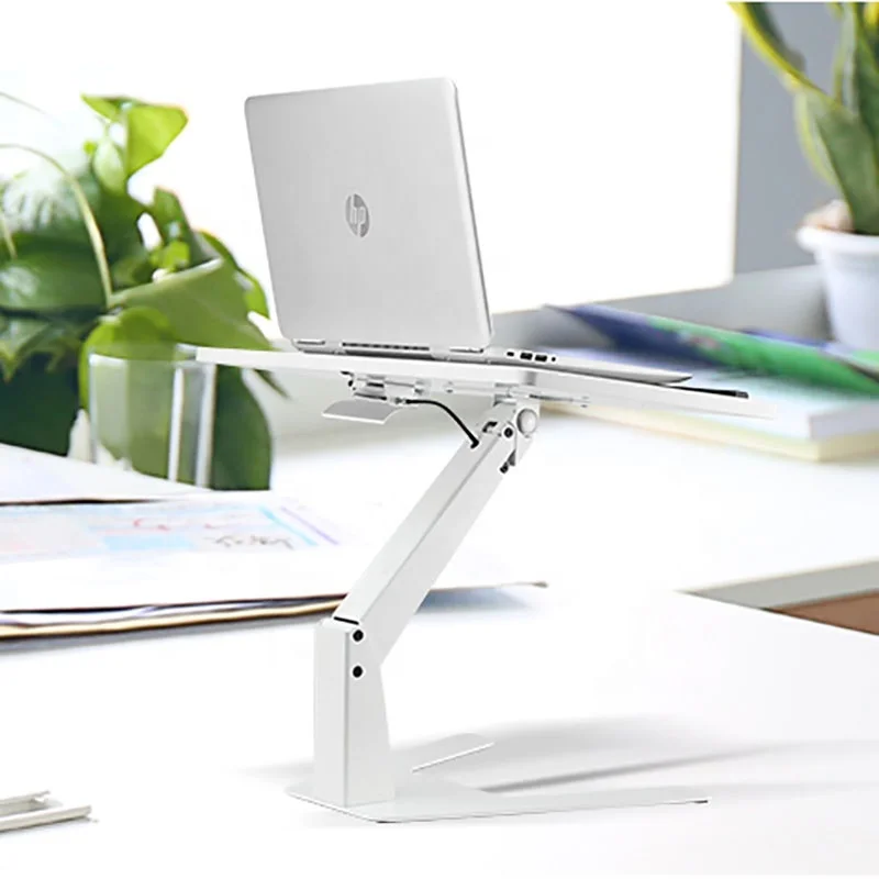 Laptop Stand Height Adjustable Foldable Desktop Supporter for 10' to 17' Tablet Laptop Holder Stand