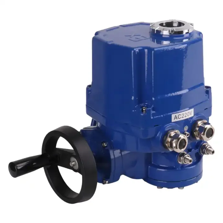 Valve Manufacturer Explosion-proof Waterproof 90 Rotation 110V 220VAC Nm100 QT Electric Actuator for Ball Valve