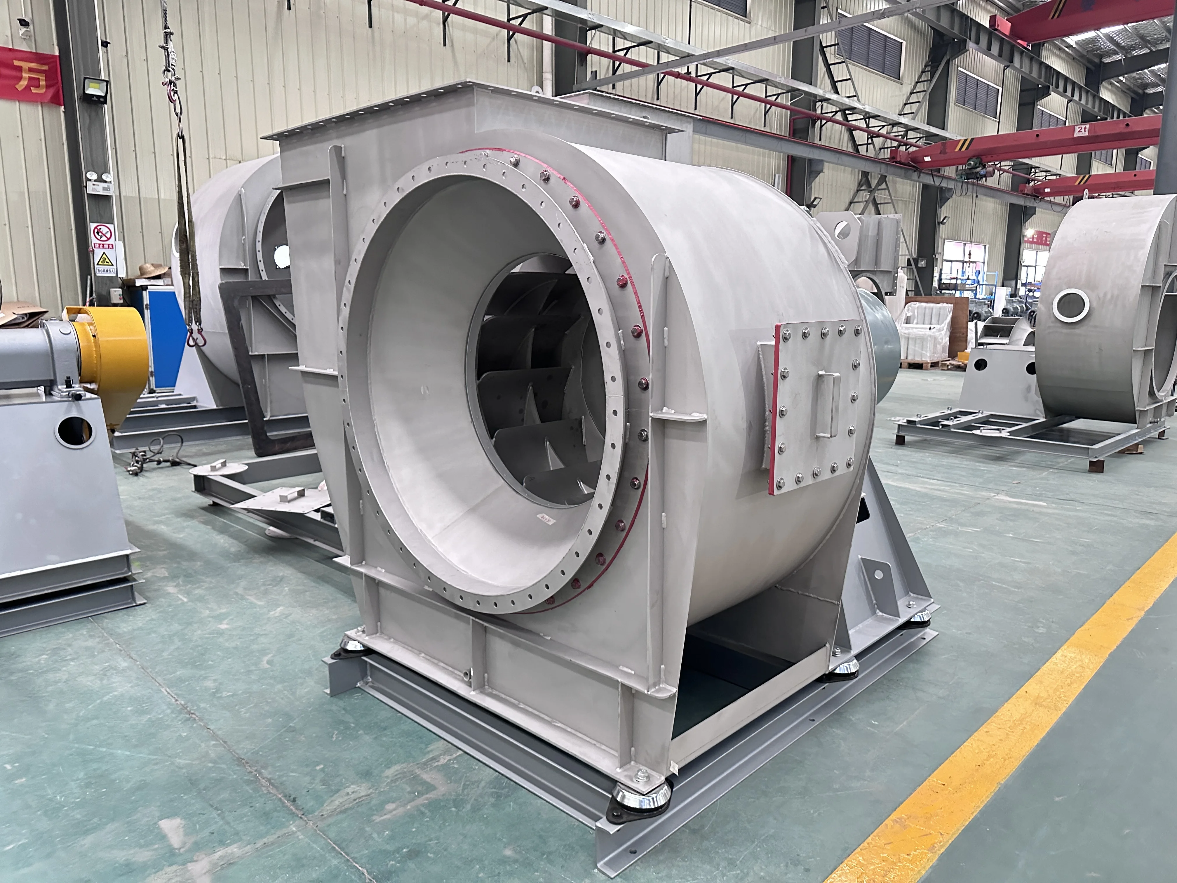 Industrial High Pressure Single Suction Radial Air Blower/Ventilating Centrifugal Blower Fans