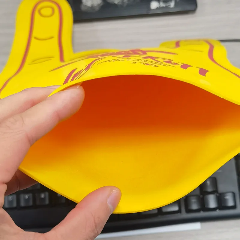 Customized EVA Foam Cheerleading Palm Noisemaker Cheering Props Gloves Foam Finger Sleeve Clapping Hands