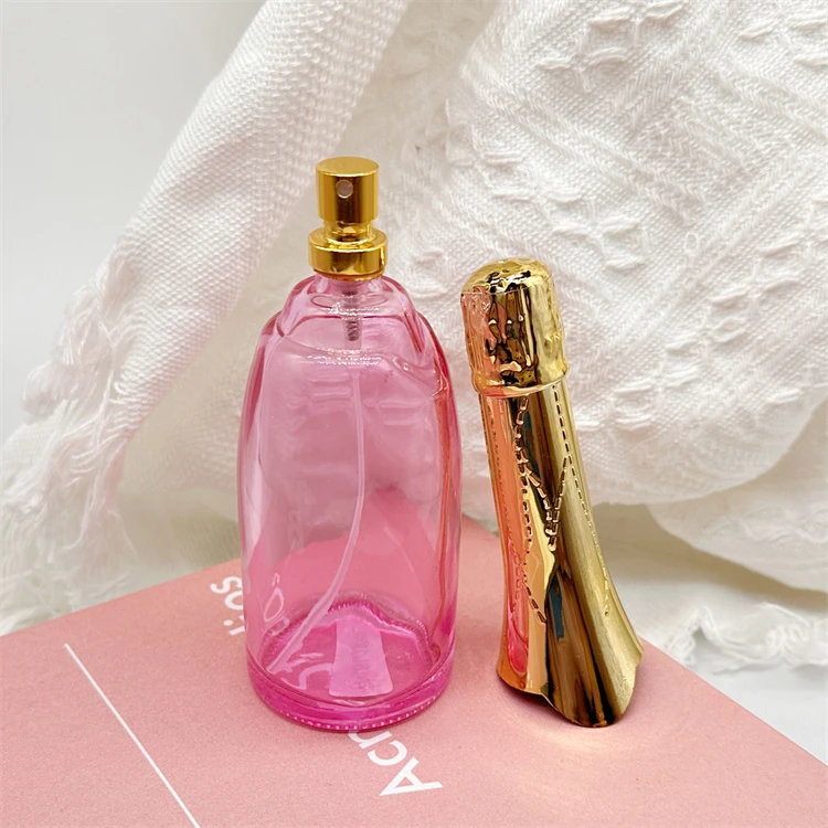 100 мл роскошный пустой стеклянный флакон для парфюма в форме вина