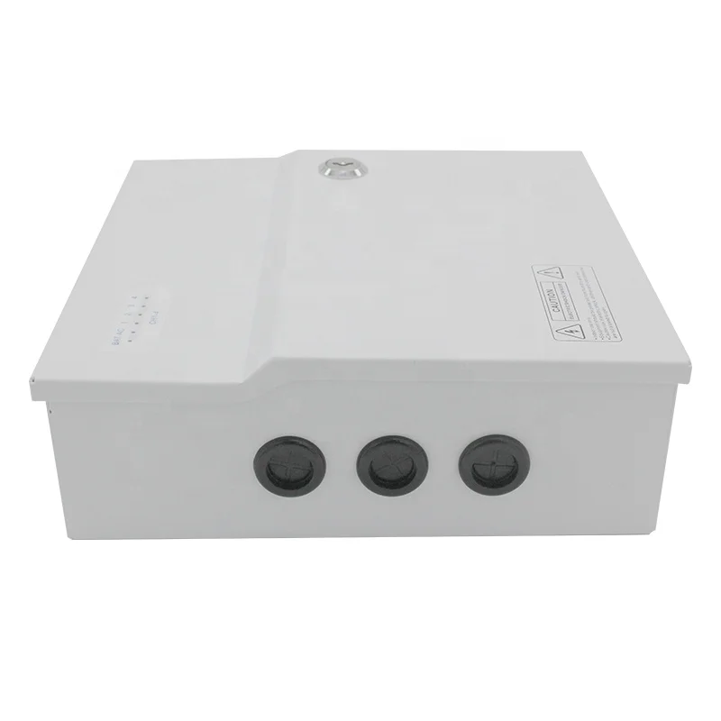 China Manufacturer 12V 20A 18CH Metal Boxed Power Supply CCTV Accessories
