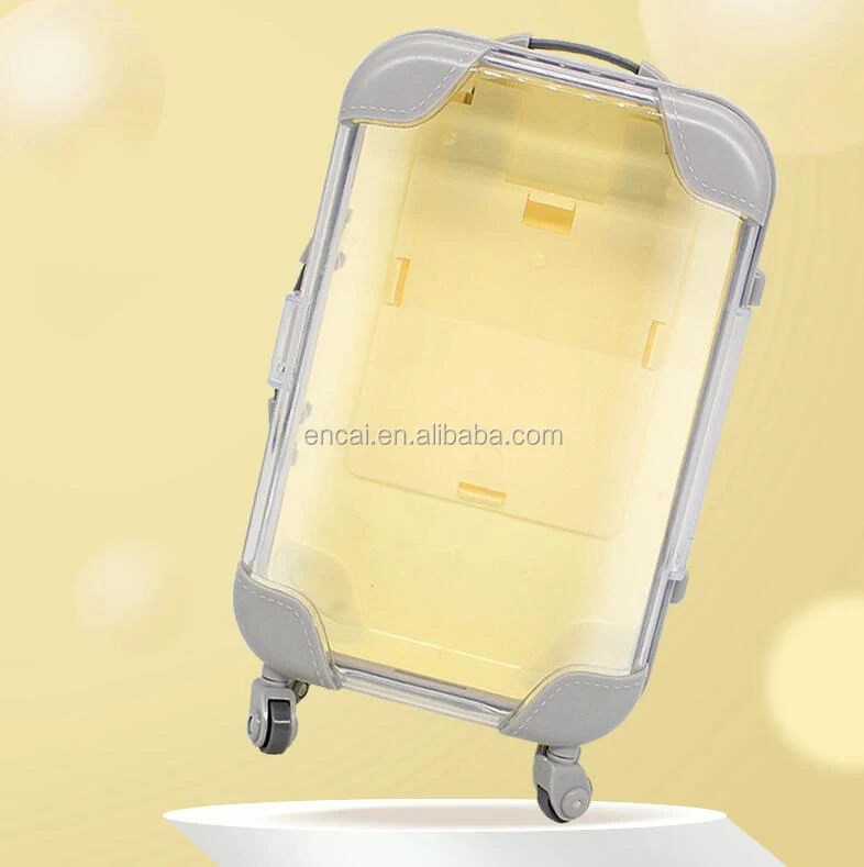 MIni Emulate Toy LUGGAGE TROLLEY CASE Storage box