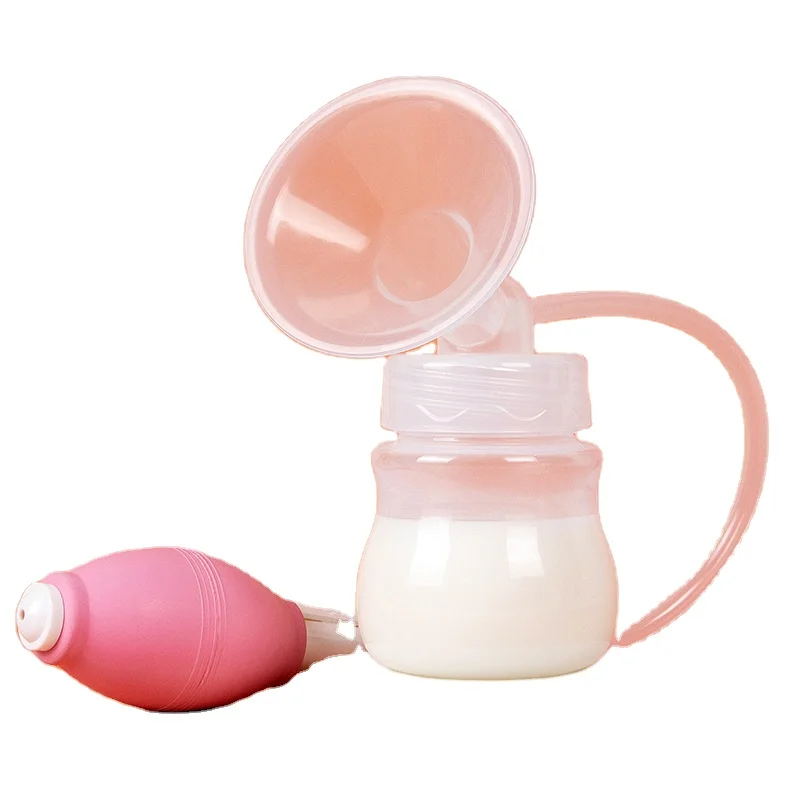 New Portable Pregnant Women PP Breast Pump Manual Correction Breast Milk Anti Overflow Wearable Breast Pump