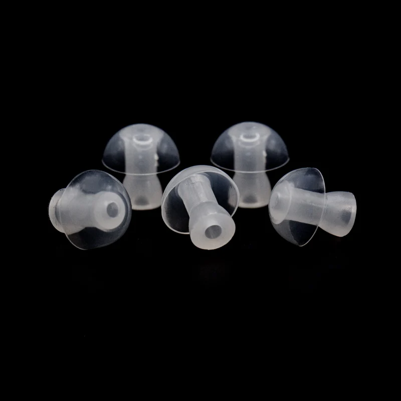 Medical Plastic wholesale white transparent headphone accessories domes spare parts accessories