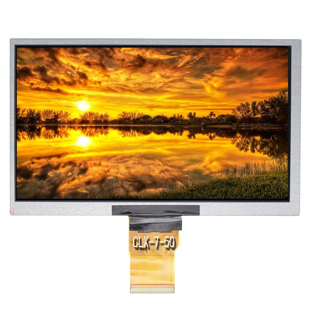 
7 inch TFT IPS RGB 50PIN1024X600 LCD DISPLAY MODULE 
