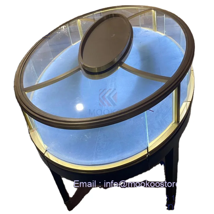 Harry Winston Style Customized Jewelry Furniture Showcase Kiosks Jewelry Display Furniture
