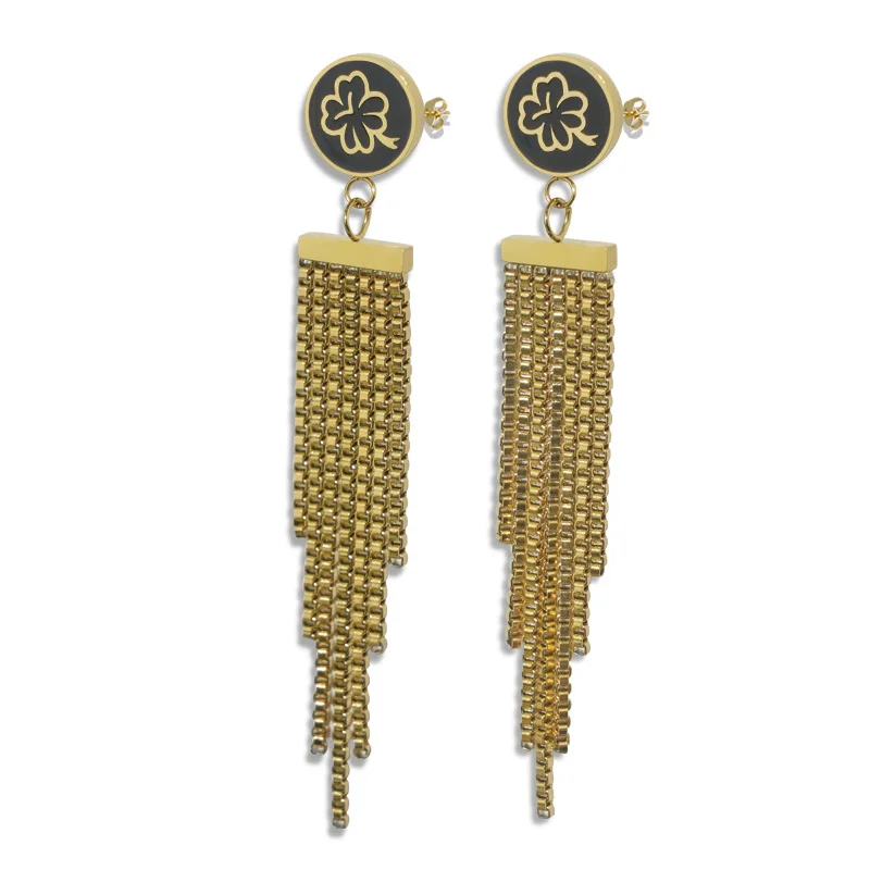 2022 Fashion Design Earrings women's gold-plated tassel engagement Earrings jewelry