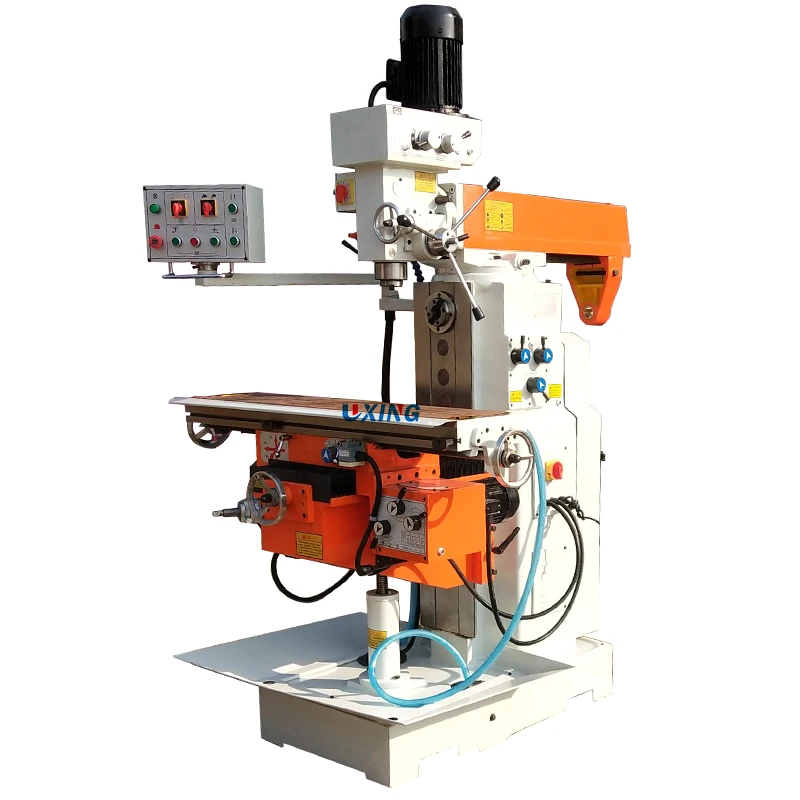 ZX6350A fresadora machine workshop equipment X axis auto feed vertical and horizontal drilling and milling machines