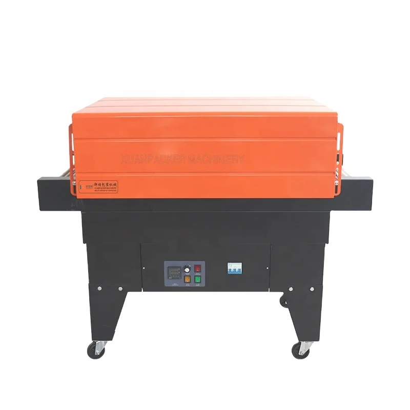 BS-4525LA Automatic Cable Heat Tunnel Shrink Packing Sleeve Label Wrapping Machine For Bottle