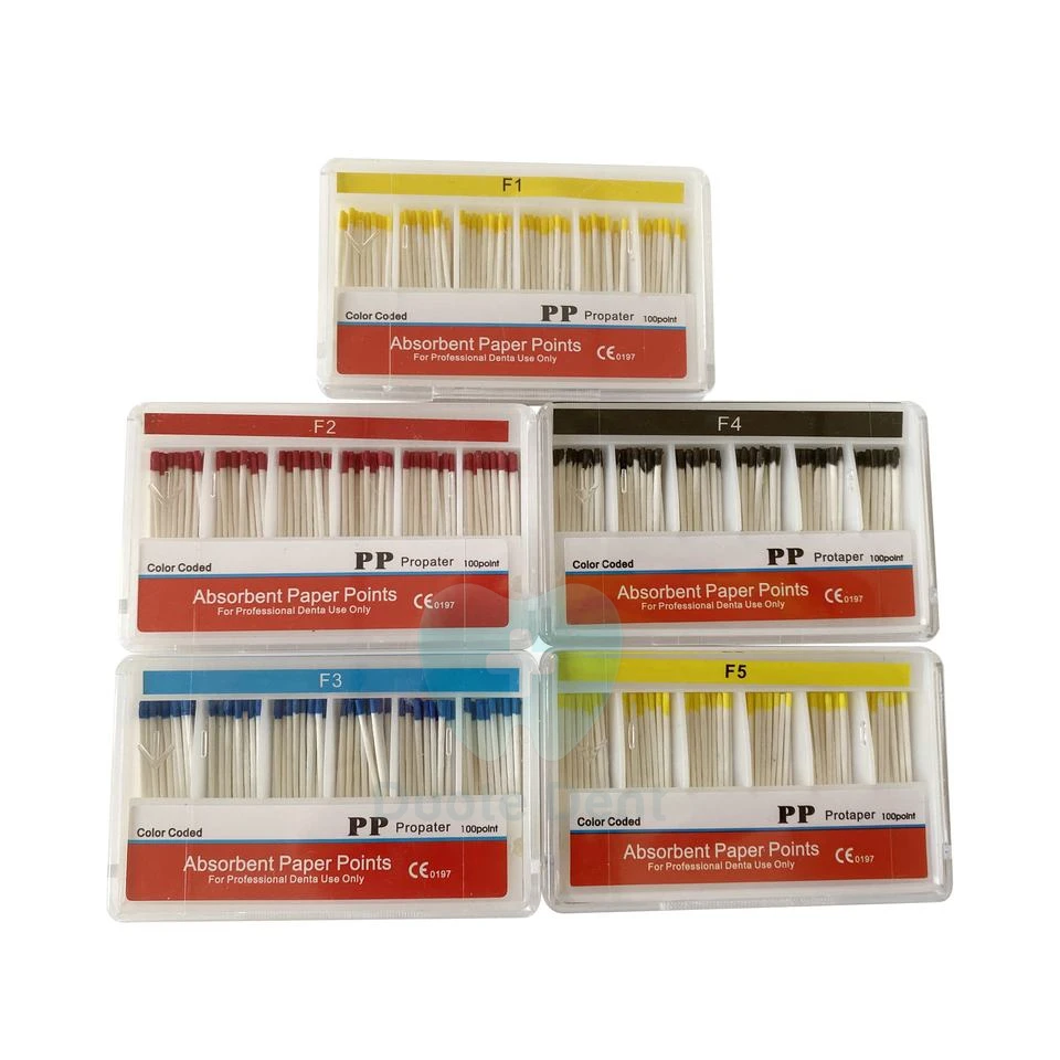 Factory Direct Dental Filing Material 02/04/06 Absorbent Paper Points For Professional Dentist Use