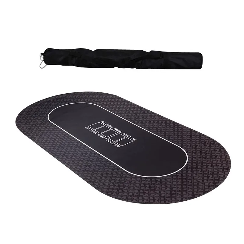 Hot Sale Rubber Entertainment Gaming Desk Mat Roulette Wheel Poker Table Mat