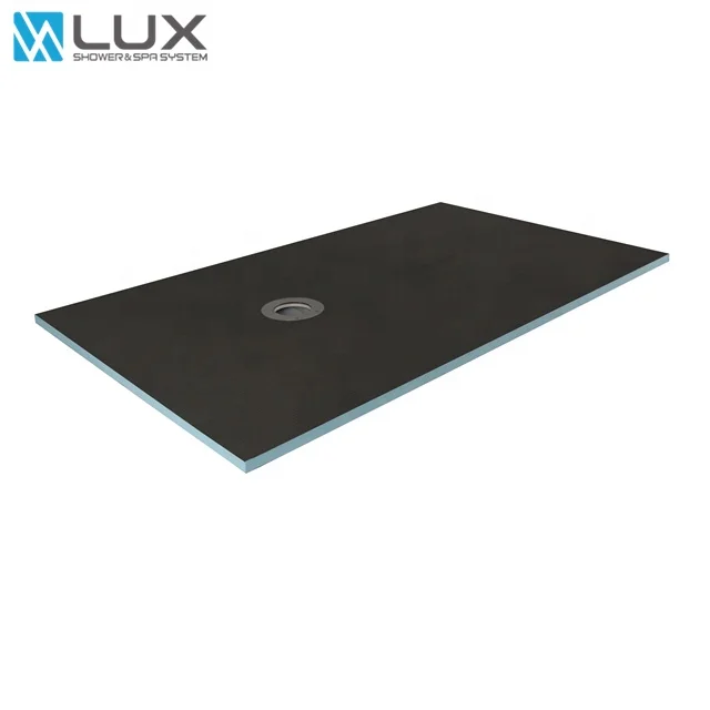 Waterproof Square Ready to Tile XPS Shower Base Tray