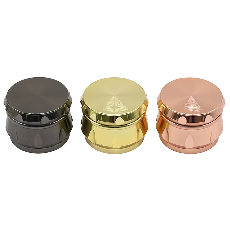Hot Selling Zinc Alloy Herb Grinder Tobacco Cigarette Grinders New Fashion Herb Grinder Smoking Accessories