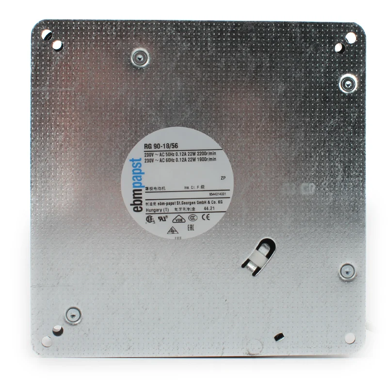 Elevator fittings centrifugal fan 220V 22W 0.12A RG90-18/56 silent ventilation centrifugal cooling fan for ebmpapst
