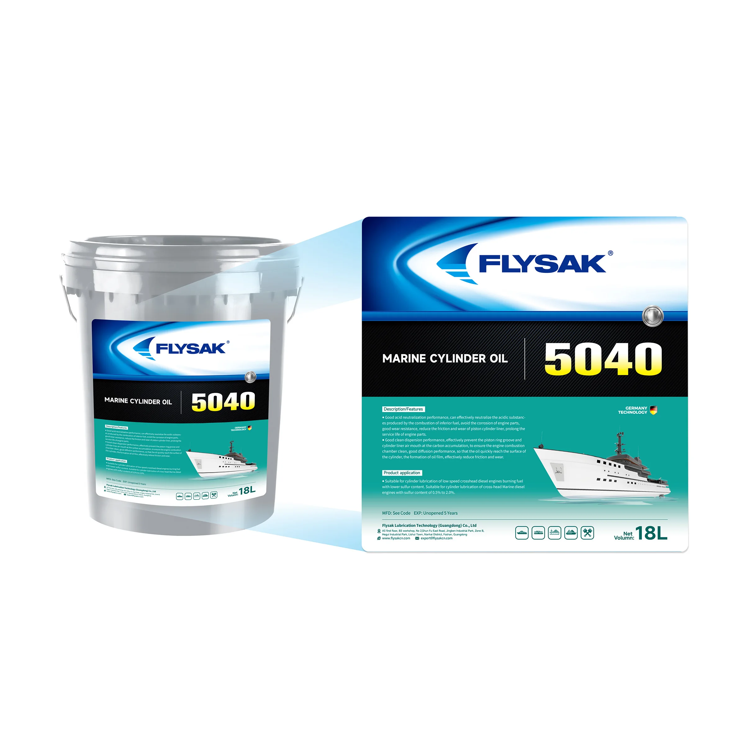 Base Oil for Marine Engines - High Quality Cylinder Oil for Optimal Performance