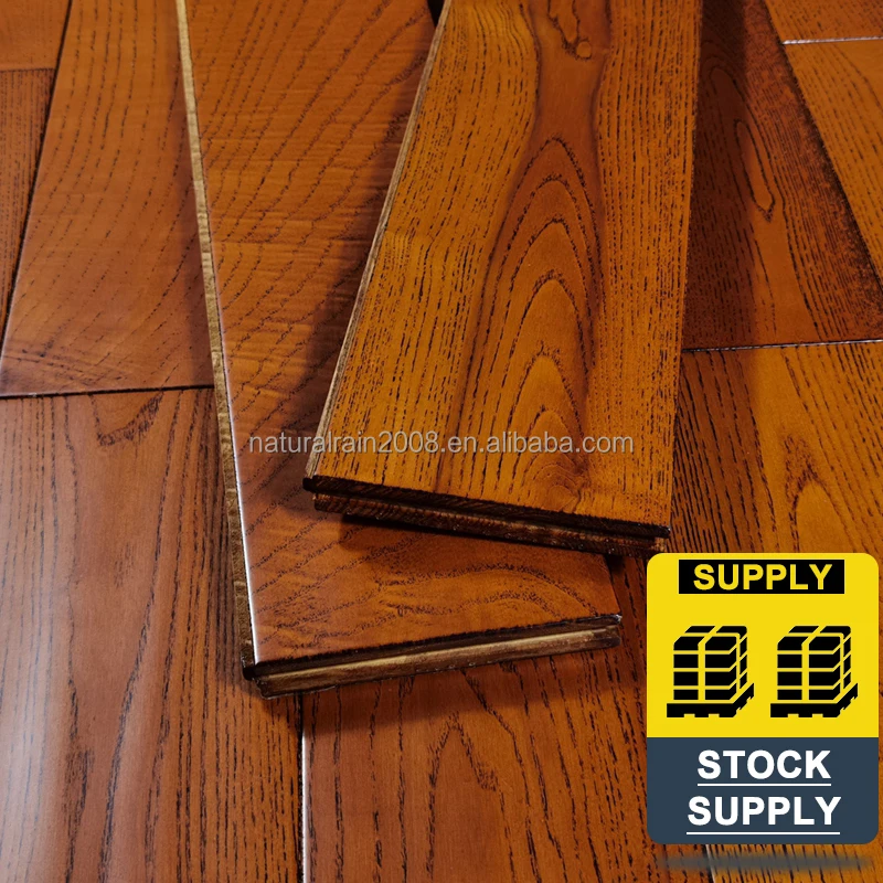 American Standard E1 Eco Sample 14Mm Engineering Birch Hardwood Strip Click Parkett Wood Flooring