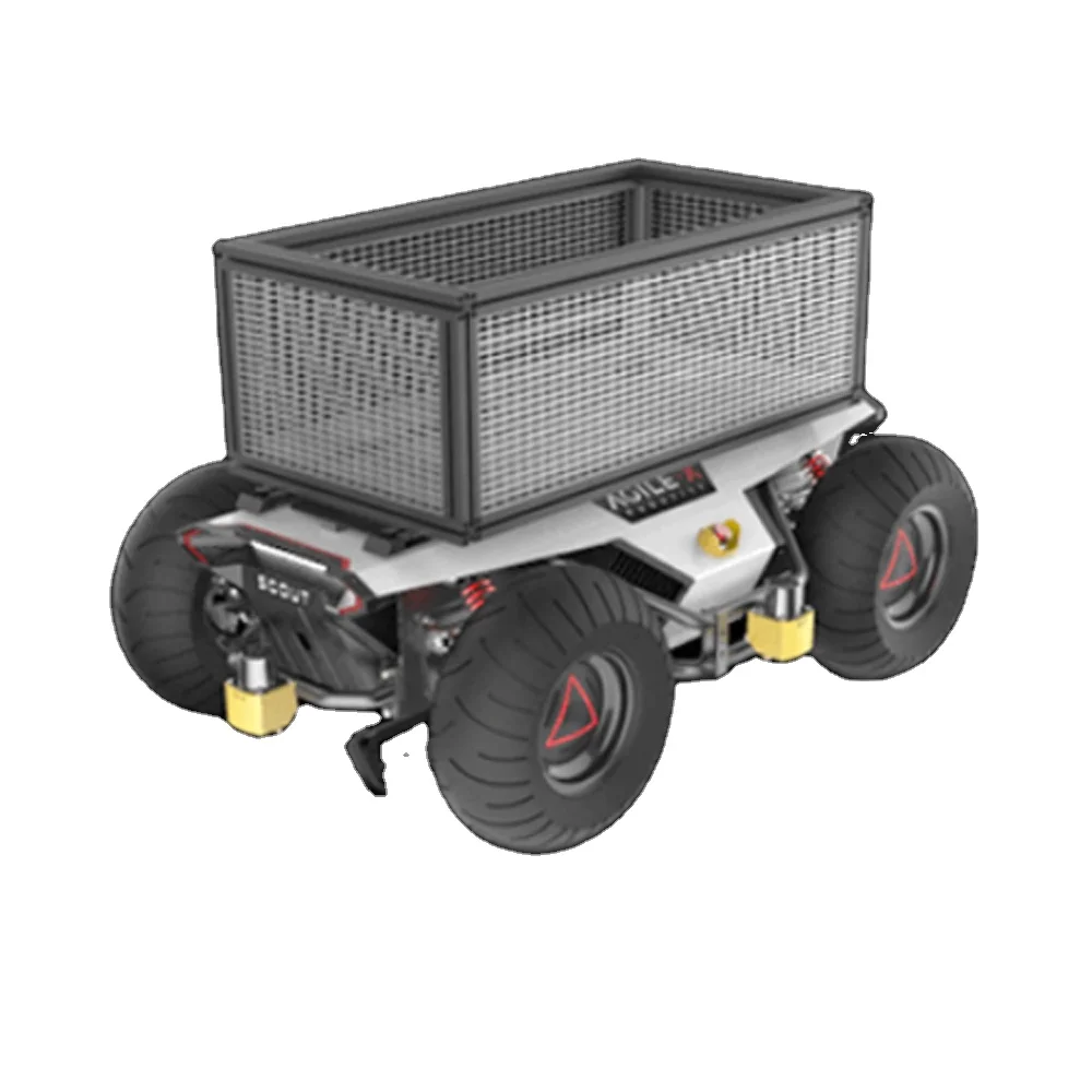 Legal edition Scout UGV Robot chassis autonomous with remote control  for delivery
