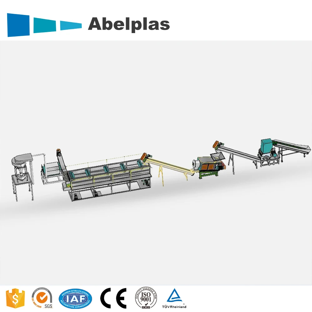Cheap price PP PE HDPE LDPE waste film small plastic recycling machine