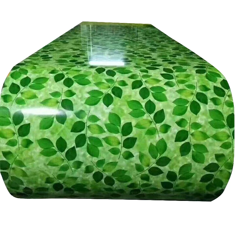 
zhongyuan company whole sales coated steel sheet/ printed steel plate in coil 