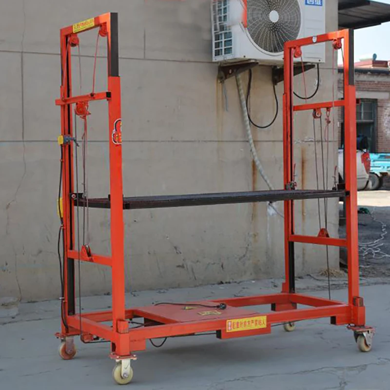 3 м Мобильная Складная платформа с дистанционным управлением для скалолазания многофункциональная для украшения строительства