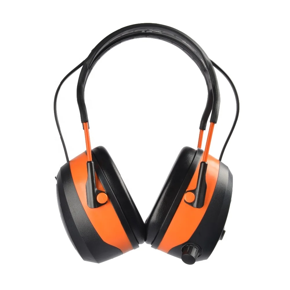 VERTAK Blue-tooth MP3 Noise-Reduction Safety Earmuffs Ear Hearing Protection With Radio