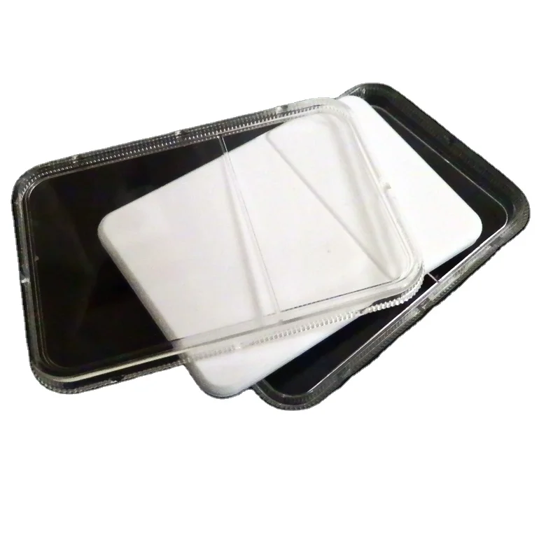 
Акриловая коробка для демонстрации штампов, держатель для монет, сертифицированный стиль, коробка для хранения с неровными краями и изысканным узором 