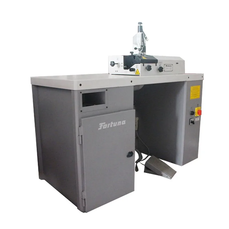 Восстановленный шлифовальный станок для кожи Fortuna ES50 с бесступенчатым электронным кормом