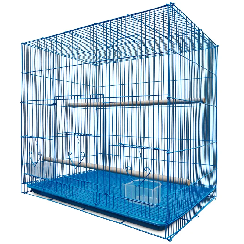 
Large Size Square Metal Parrot Bird Rabbit Pet Animal Carrier Transport Cages 