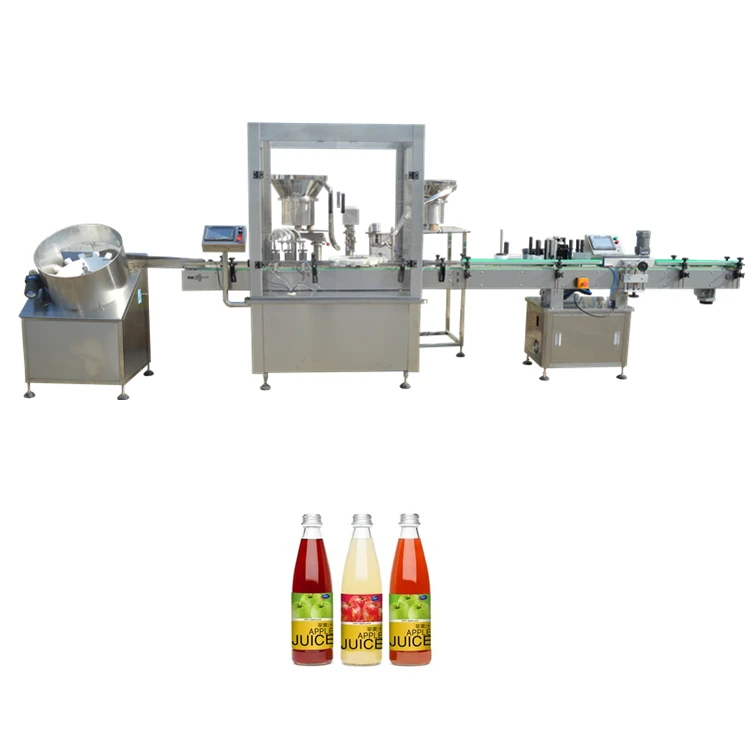 JB-YG4 New design apple cider and wood vinegar filling capping machine drinking water production line