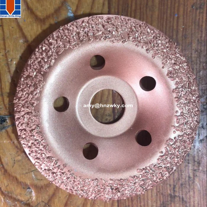 rubber buffering disk tungsten tire repair grinding head for rubber wood
