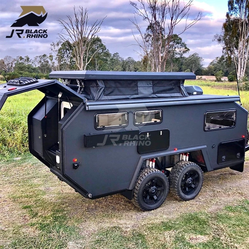 Famous luxury china caravan australian offroad off road rv caravan camper 4 people