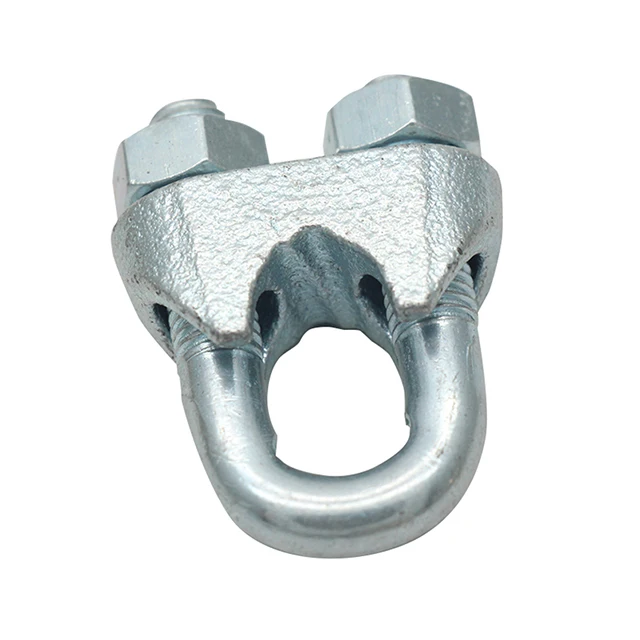 Galvanized wire rope clamp DIN741 high quality wire rope clamp fitter factory price shipment