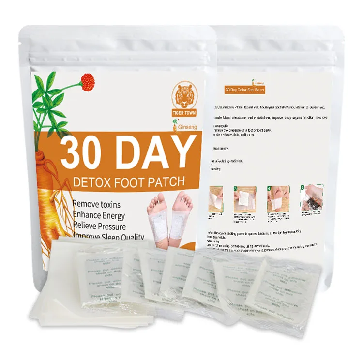 Original manufacturer detox footpad all natural herbs detox foot patch