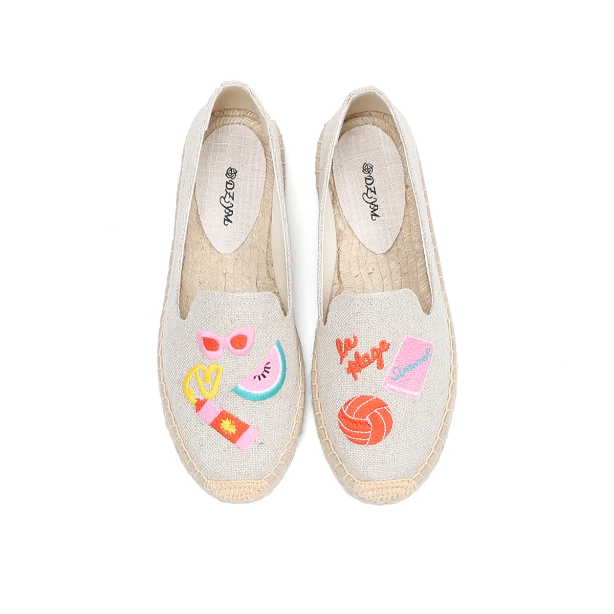 Mujer Zapatos Mayorista Graffiti New Design Elegant Style Unisex Men Flat Alpargatas Sandals Women Espadrilles Espadrilles