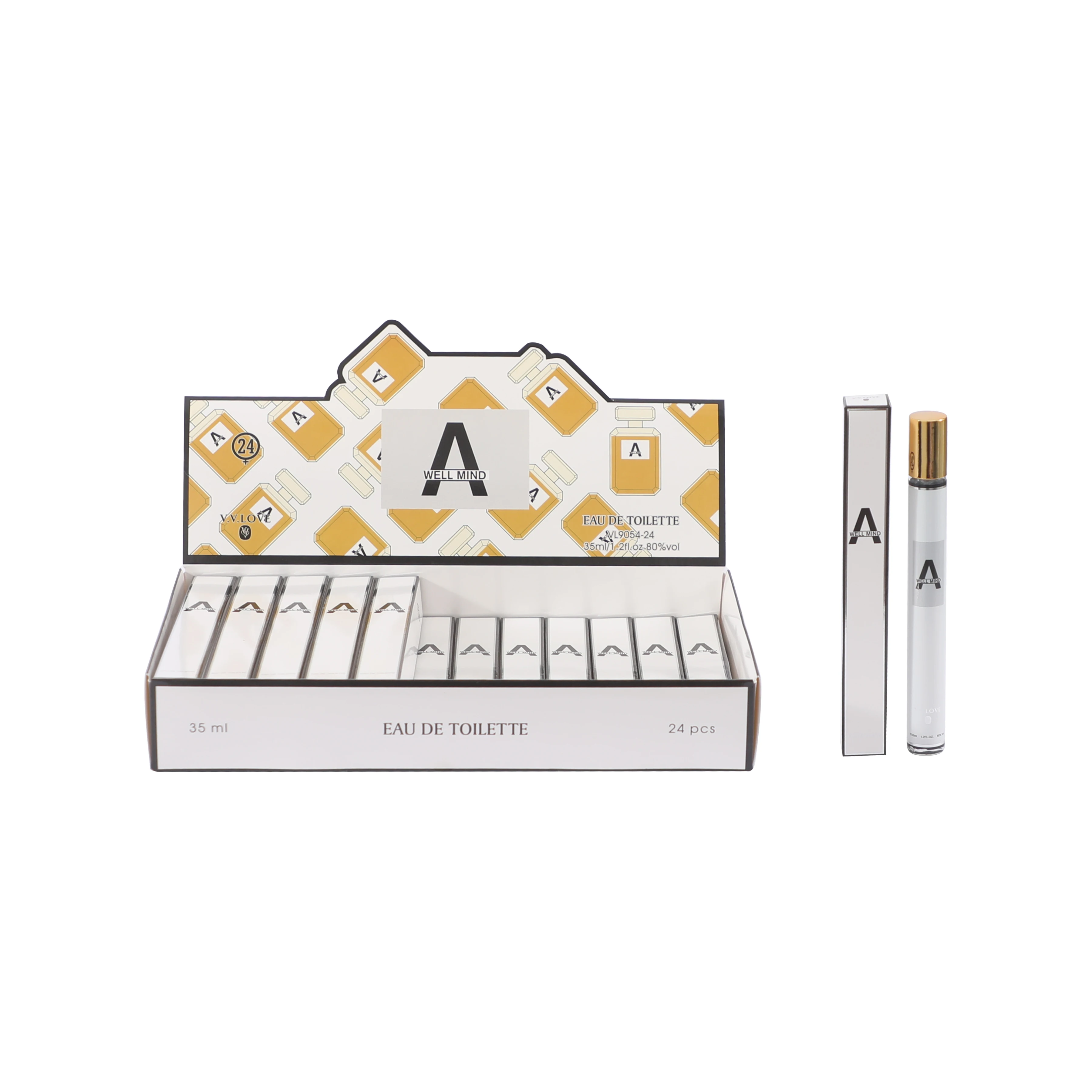 factory wholesale fragrance cheap price top quality good smell suitable for gifting mini 35 ml perfume