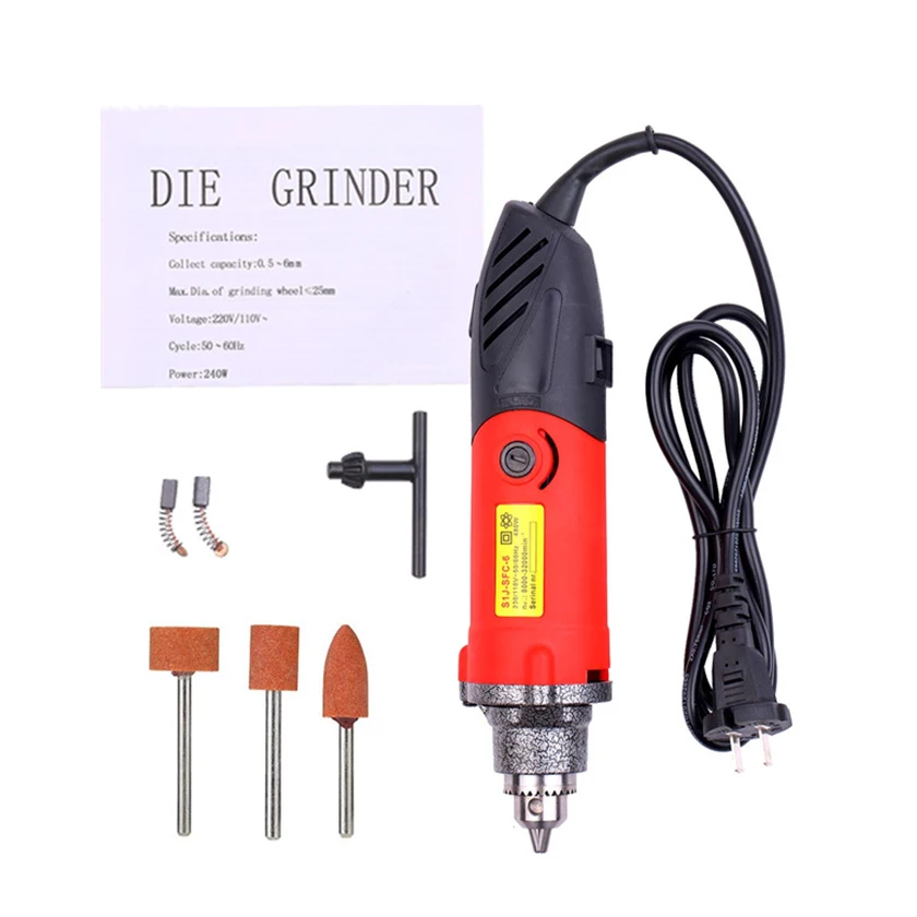 Carved Tire Repair Tile Cleaning Mini Grinder,Jade Polishing Grinding Engraving Pen Grinder for grinding