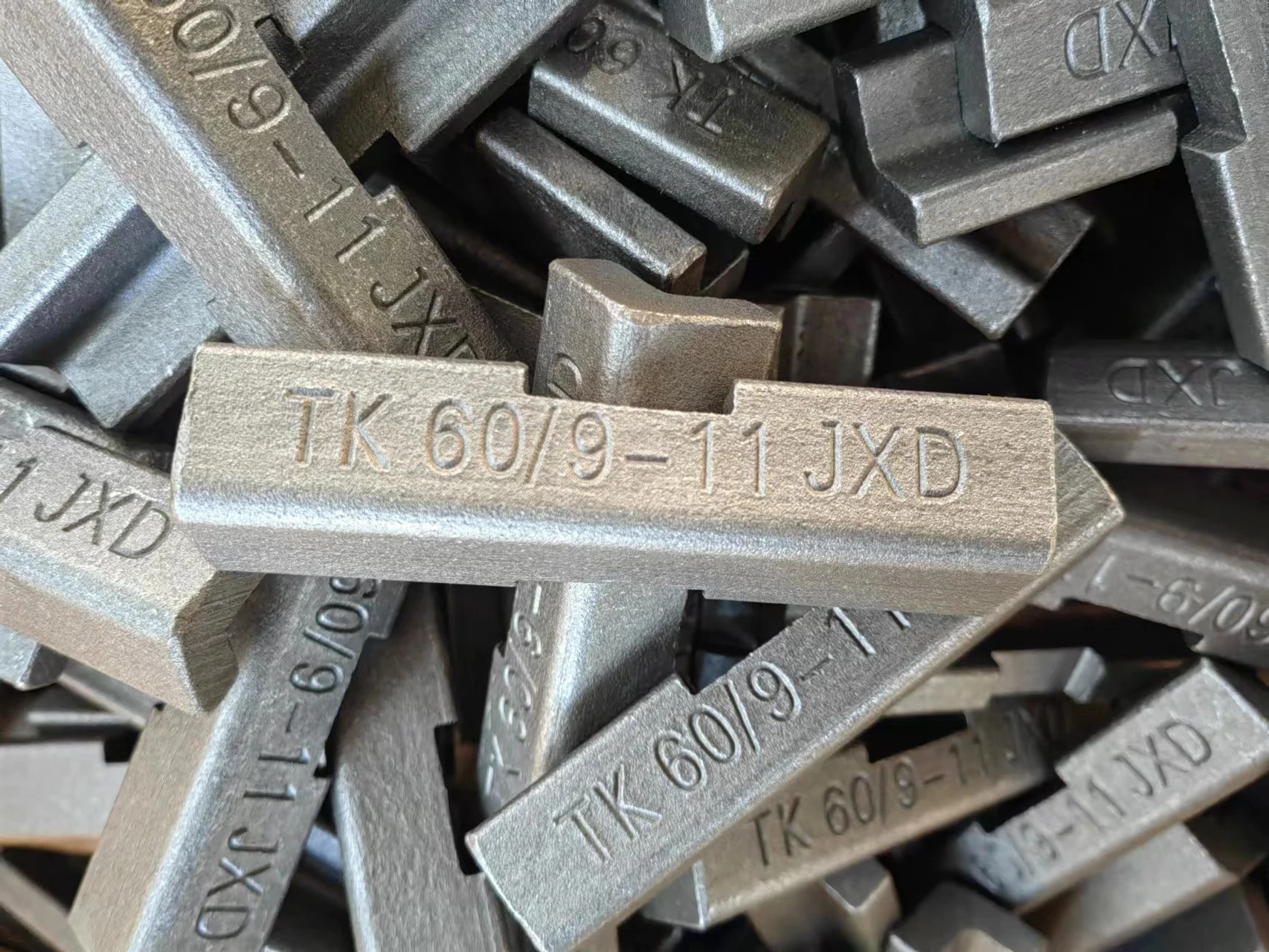 customized railway gauge block spare parts for railway turnout