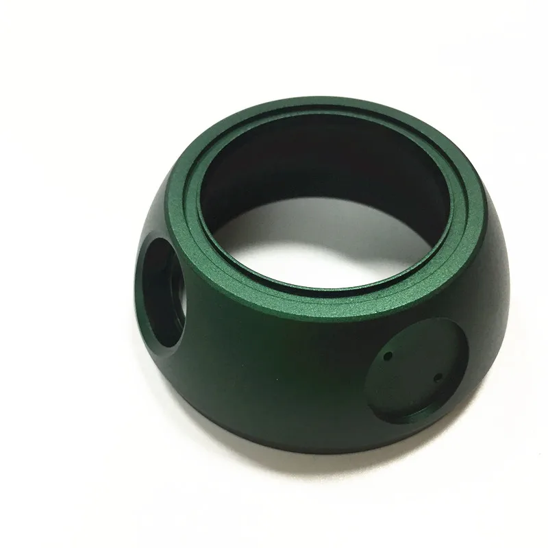 ruiqi industry supply aluminium hookah cover cnc lathe turning 4axis machining for shisha hookah