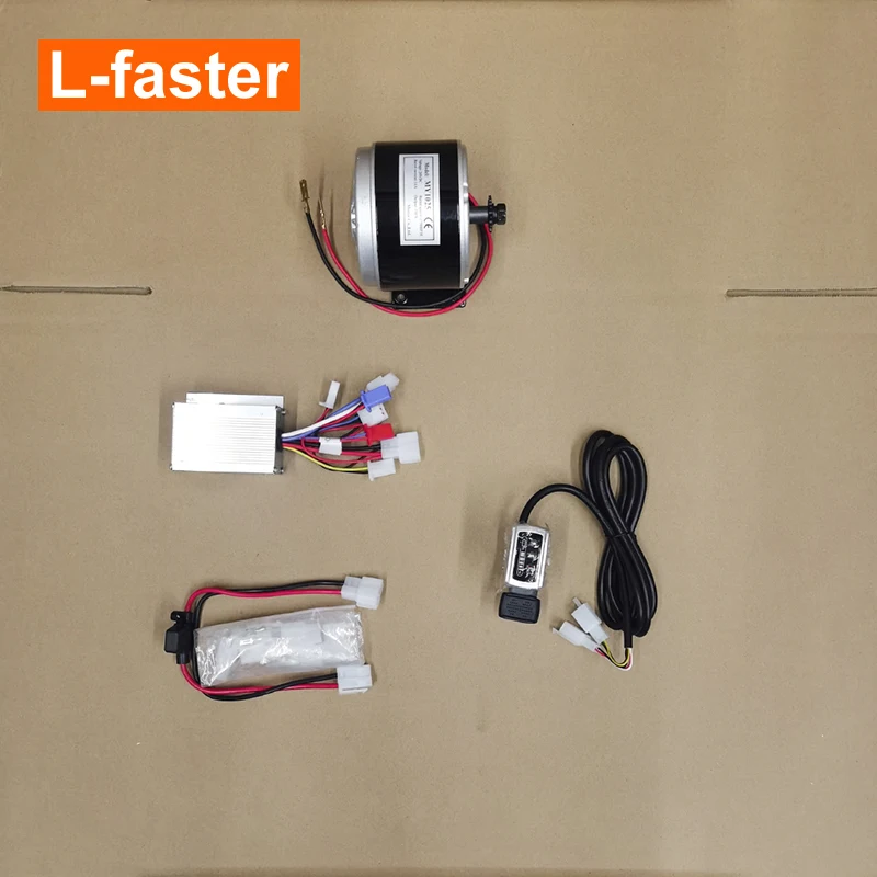 L-faster 24V 250W Electric Scooter Bike Brushed high speed Non-gear Motor 11 teeth sprocket motor kit