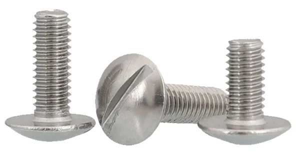 M2 - M10 Stainless Steel 304 Large Round Head Slotted Machine Screw