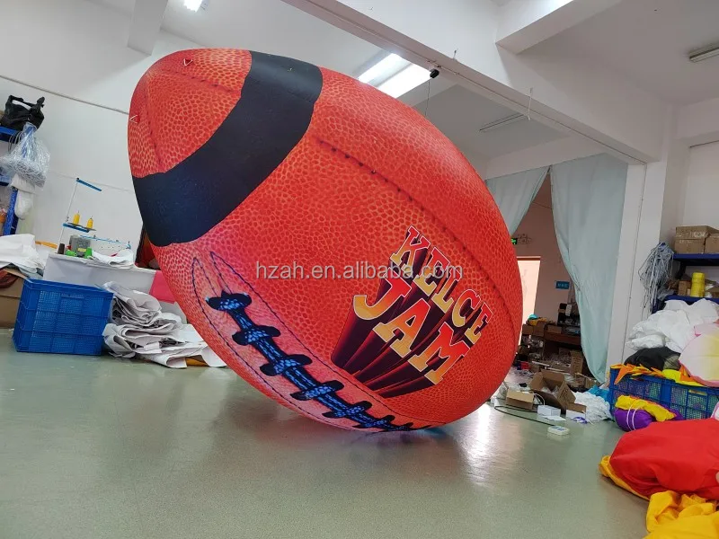 Custom Color and Logo Inflatable Football Inflatable Soccer Ball for Football Event Advertising