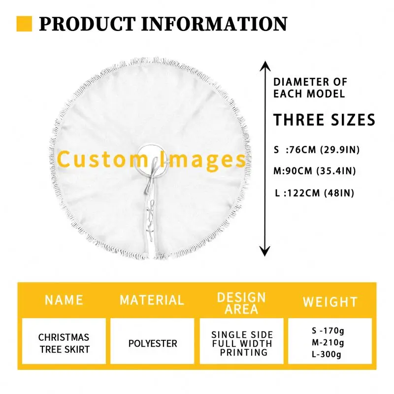 Christmas Tree Vortical Bling Bling Wine Red Pattern Custom Hotel Christmas Tree Skirt Vintage Christmas Ornaments Decor in Bulk