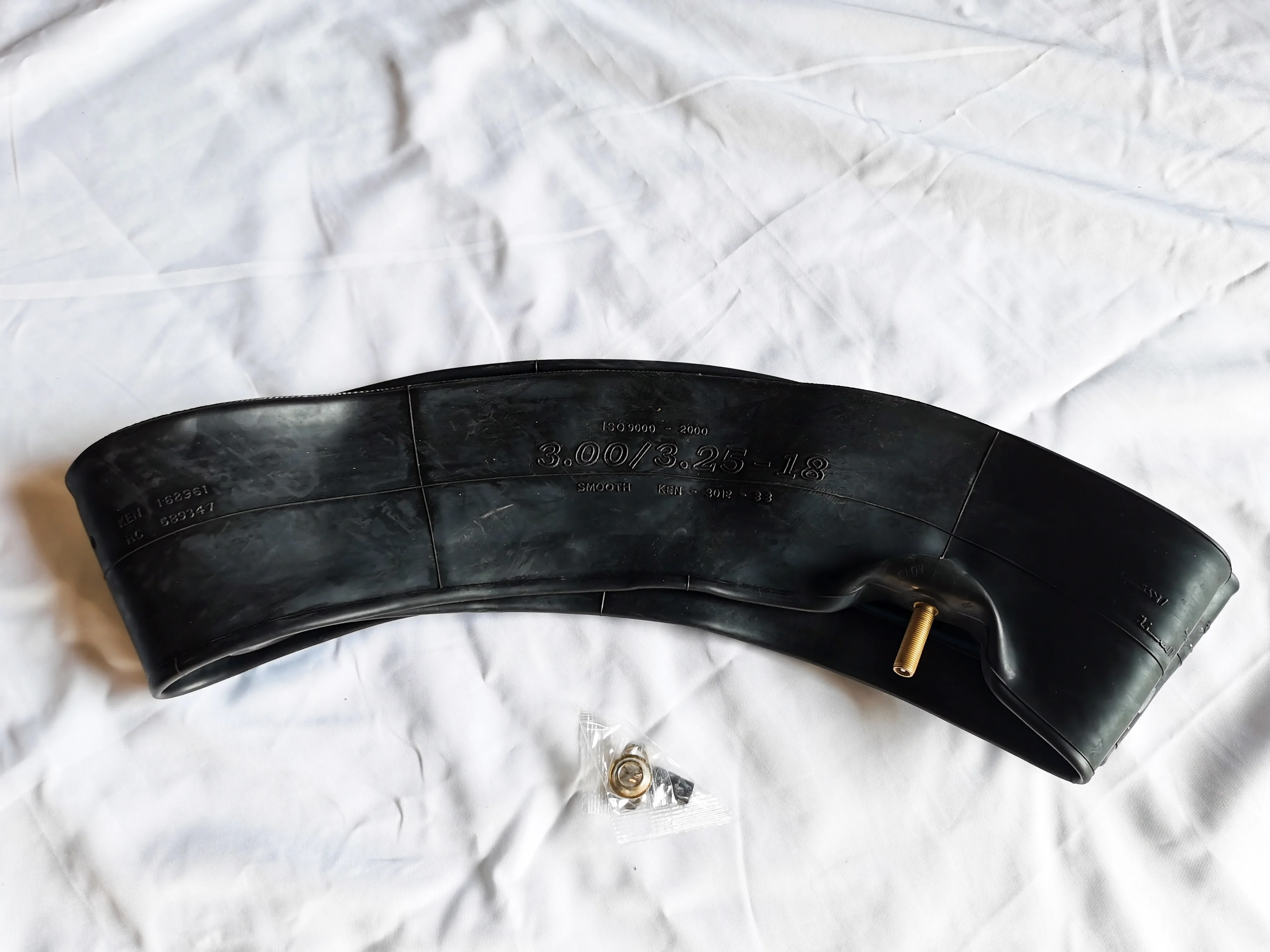 motorcycle Inner Tyre 300/325-18 Hot Sale Butyl Rubber OEM Color Material Natural Origin Type Tube Sample Place Model MPA