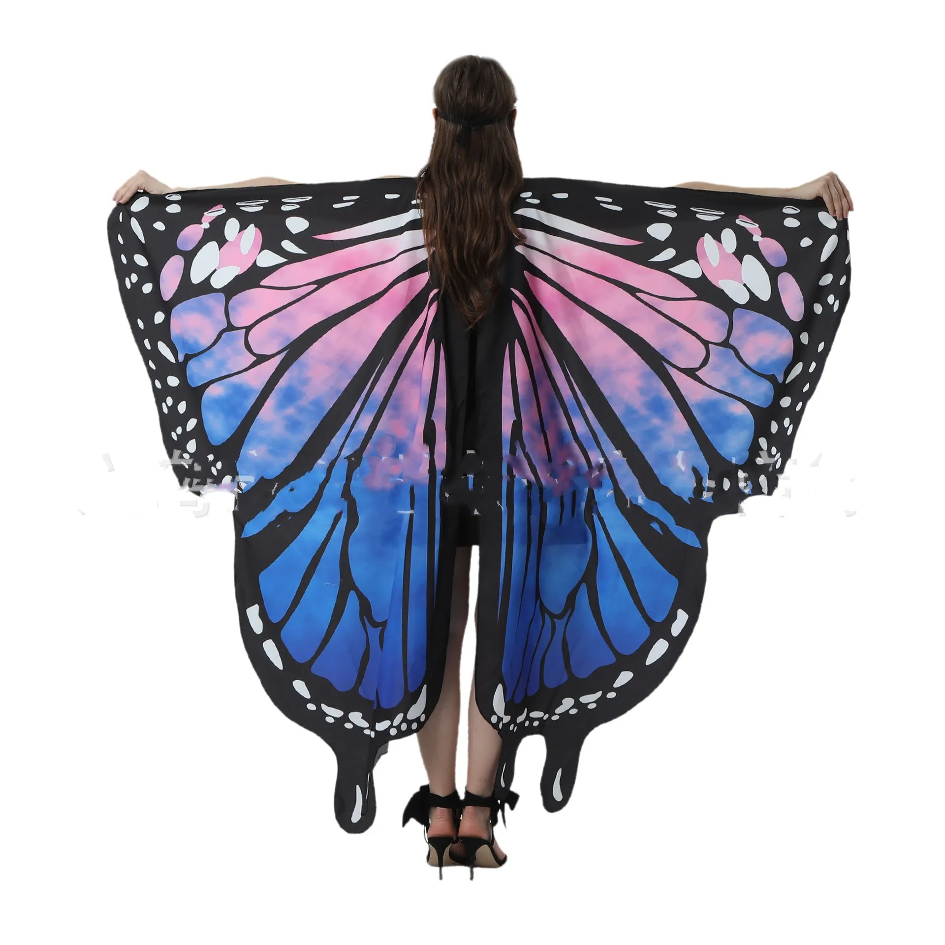 Butterfly Wings for Women Easter Halloween Costume Adults Fairy Wings Ladies Cape Shawl Party Festival Carnival Dress Up Cape