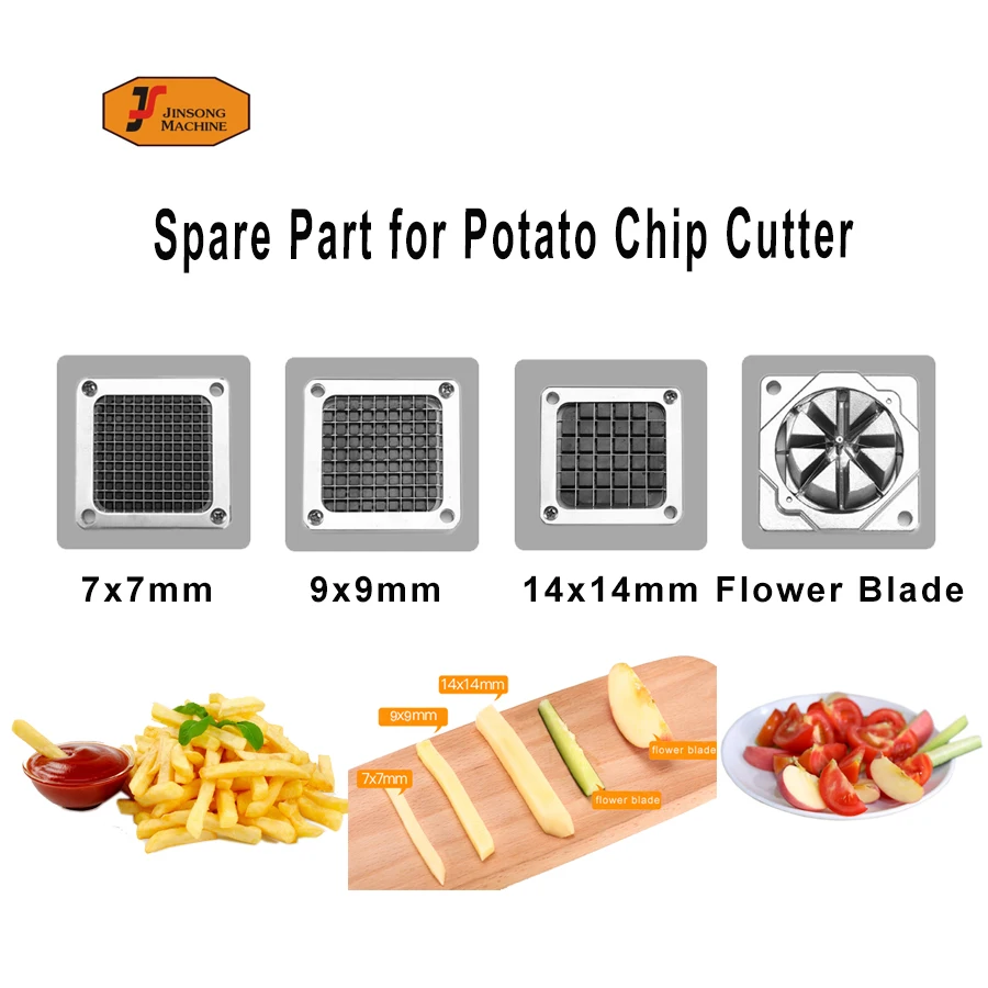 Hotel Used Potato Chips Making Machine Stainless Steel French Fry Potato Cutter Cutting Machine