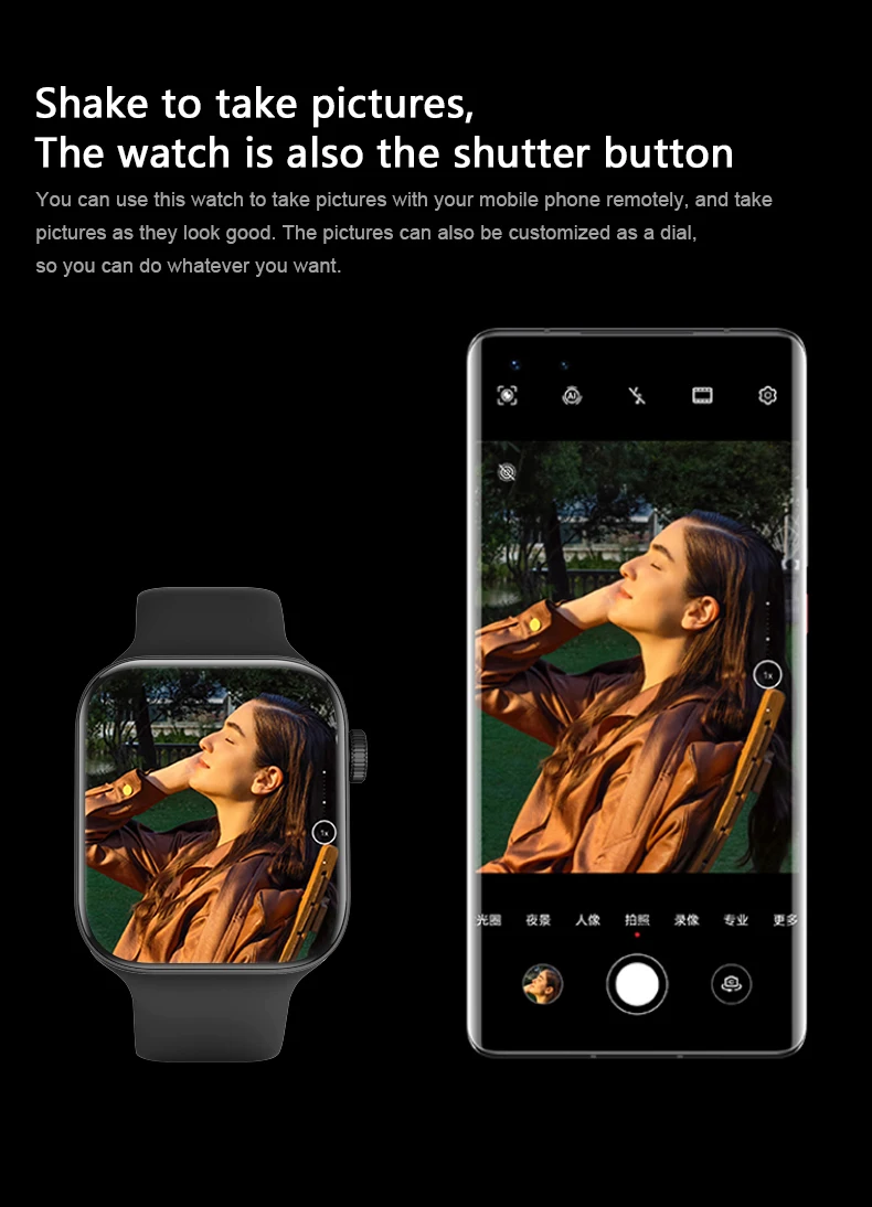 Black Friday Deals 2021 Christmas Gift OEM Packing Print Logo Smartwatch Series 7 Watch7 M7 Plus