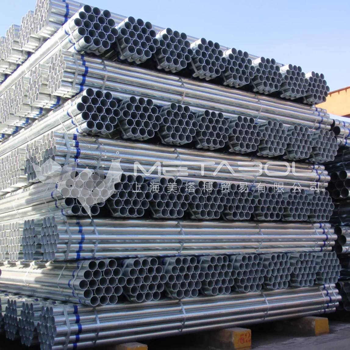 
Tubo de Acero Galvanizado ASTM A53 SCH60 - Extremo de Acoplamiento LONGITUD PERSONALIZADA Multiuso Tubo de Excelente Calidad 