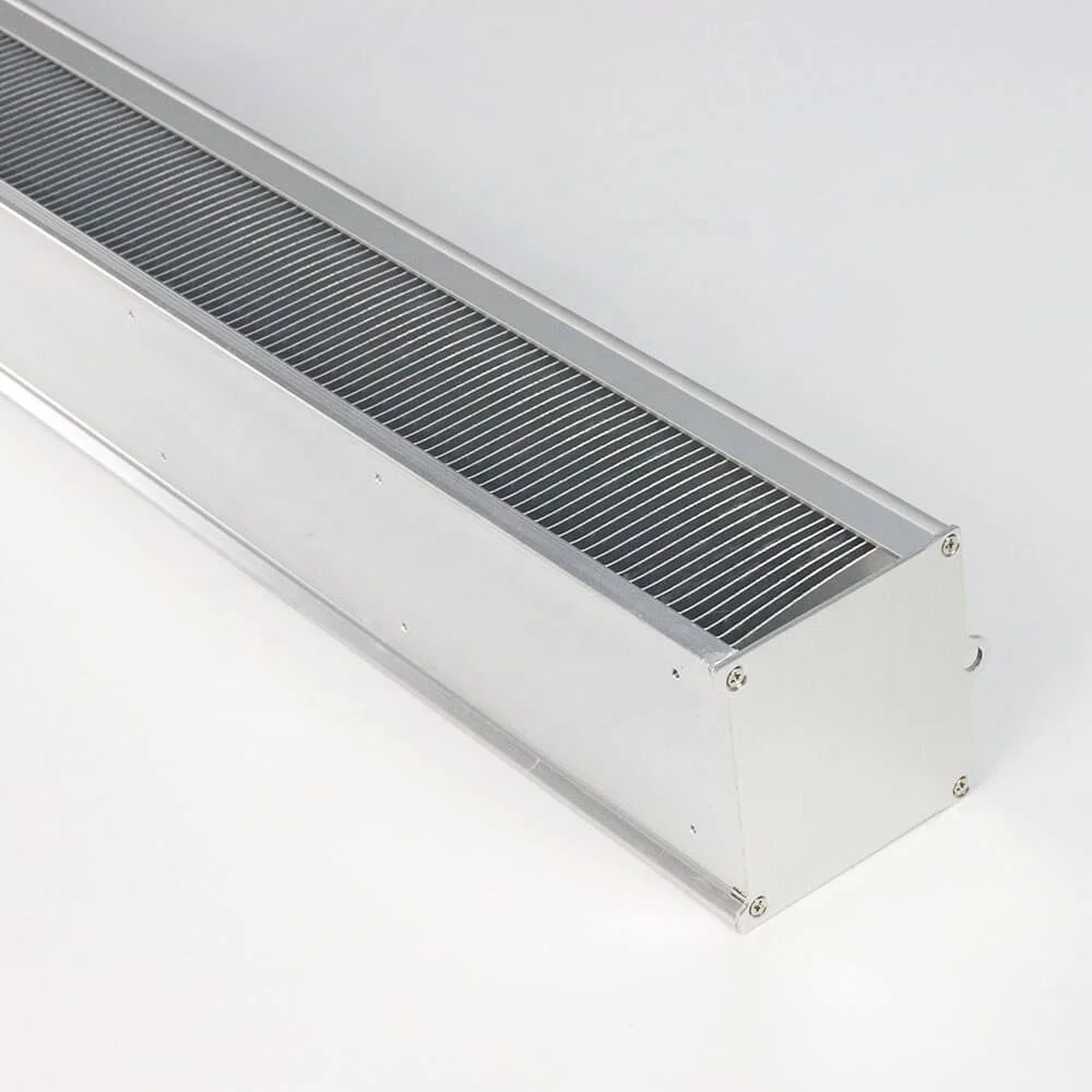 High Quality Rectangle Extrusion Skive Fin Aluminum Heat Sink LED Grow Light Heatsinks