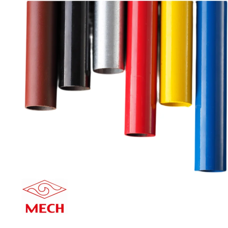 Hot sales MECH brand tube ERW welded ms steel epoxy power coated pipes/epoxy resin powder for pipe coating pipe